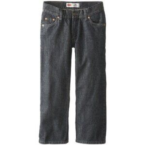 Levis 550 Relaxed Fit Tapered Leg Humboldt Boys 18H 36x29 Charcoal Denim Jeans
